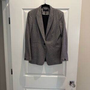 Rag & Bone Women's Gray Wool Blazer